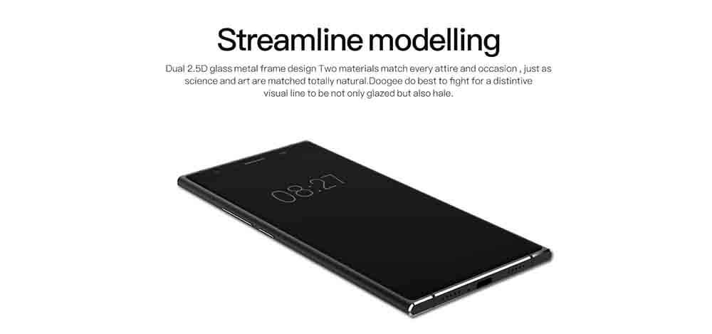 [HK Stock]DOOGEE Y300 5.0inch IPS HD 4G LTE Android 6.0 Smartphone 64-Bit MTK6735 Quad Core 2GB RAM  64GB Storage 13.0MP 5.0MP OTG - Silver