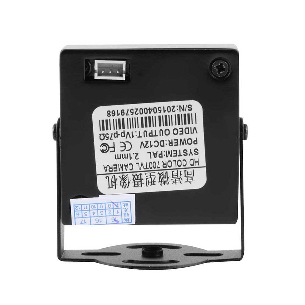 Mini HD 700TVL 2.1mm Wide Angle Lens CCTV Security FPV Camera PAL