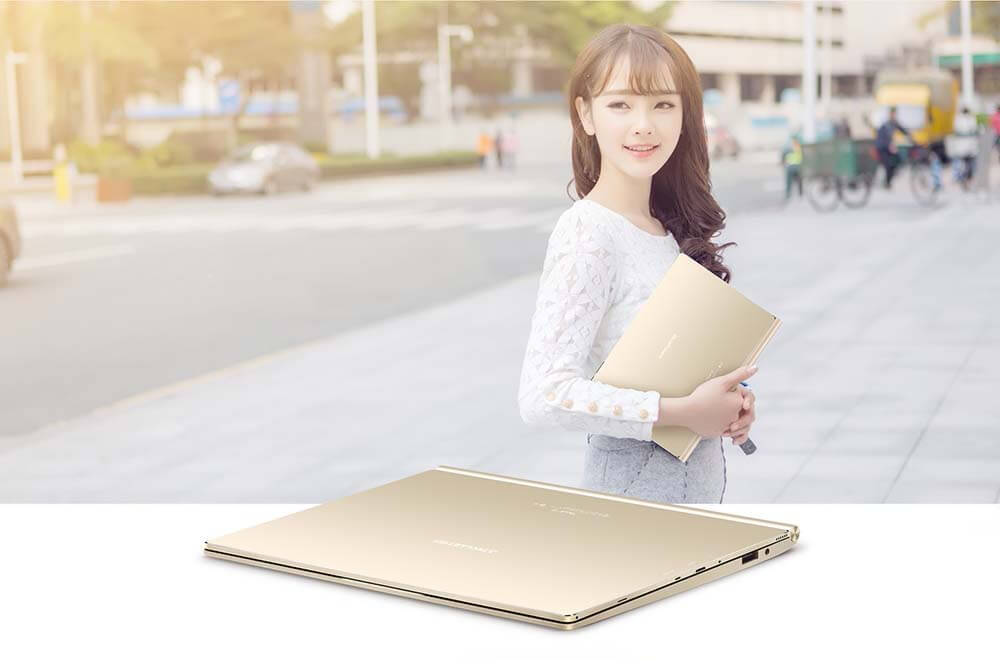 Original Teclast Tbook 10 Rechargeable Magnetic Docking Keyboard with Built-in 3500mAh Battery - Gold