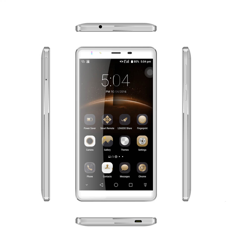 [Spain Stock]Leagoo Shark 1 6.0inch FHD 4G LTE 2.5D Screen Android 5.1 3GB 16GB Smartphone 64bit MTK6753 Octa Core 13.0MP Touch ID - Silver