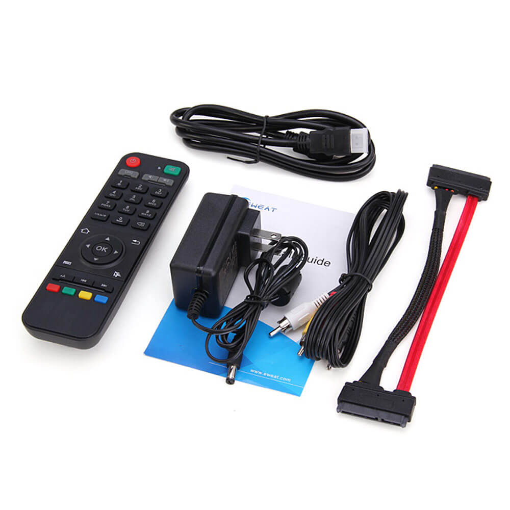 EWEAT EW812 Amlogic S812 Quad Core 2.0GHz 2G/16G Android 4.4 UHD 4K Mini TV BOX SATA 2.4G/5.8G WIFI Bluetooth