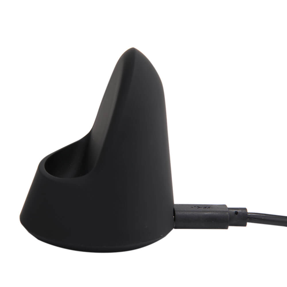 Portable Wireless Cradle Charger With USB Cable For Motorola Moto360 / 2nd Gen Smartwatch - Black