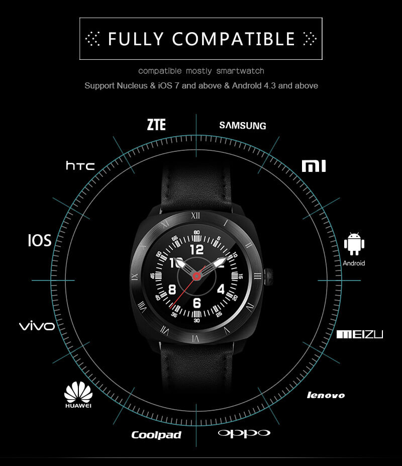 Makibes Wear HR MTK2502C Heart Rate Monitor Smart Watch Bluetooth 4.0 Gesture Control Siri Function For Android iOS - Black