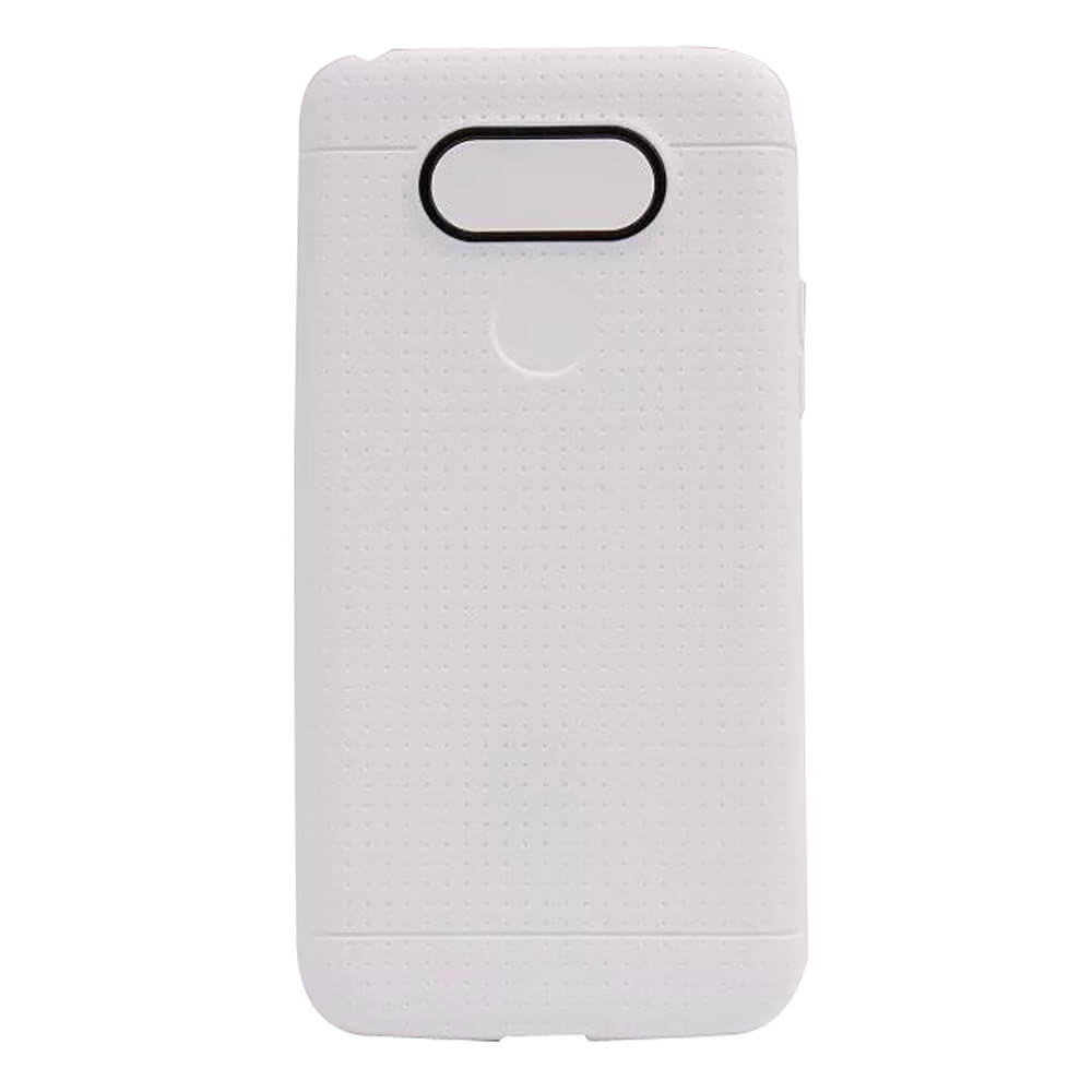 TPU Case For LG G5 Colorful Dot Pattern Phone Protective Shell Soft Back Cover- White