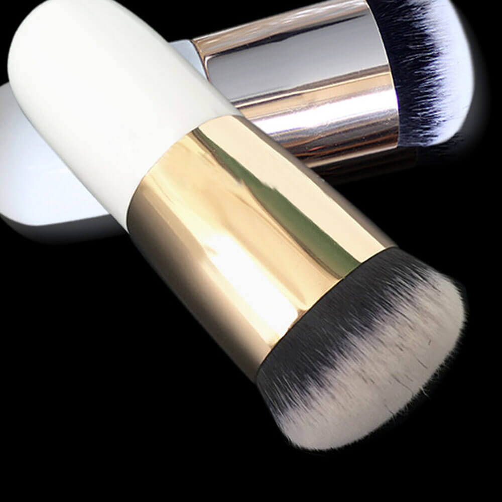 Professional Makeup Brushes Foundation Brush BB Cream Make Up Tool - Gold