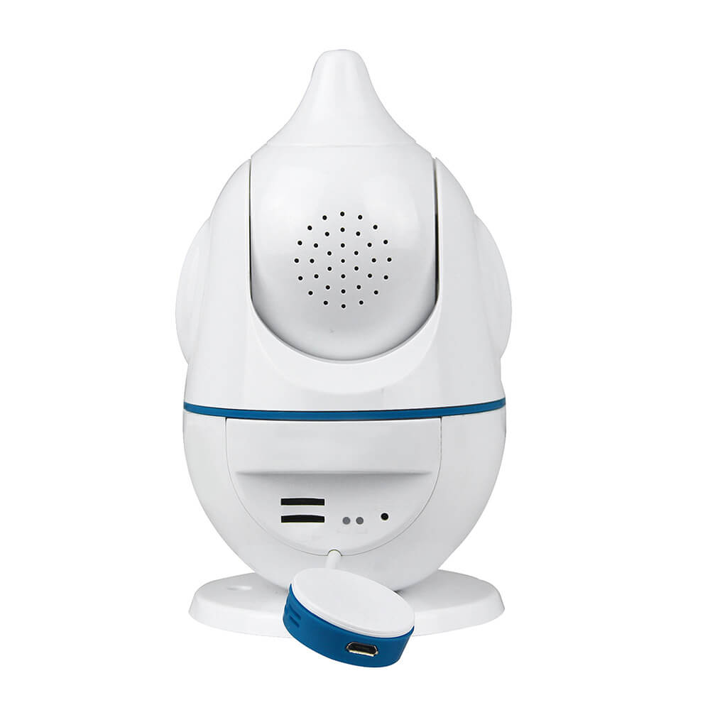 ESCAM Penguin QF521 Wireless WiFi Baby Monitor HD 720P P2P Smart Security Camera - White