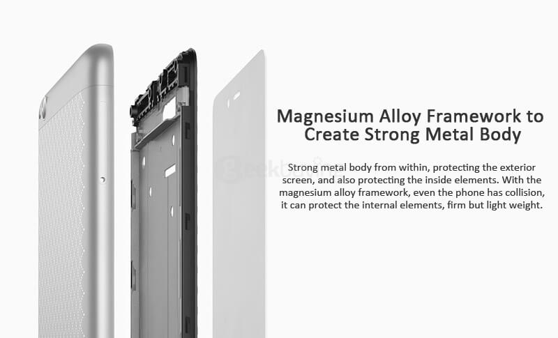 [HK Stock][International Edition]XIAOMI Redmi 3 Pro 5.0inch HD 4G Android 5.1 Smartphone 3GB 32GB Qualcomm Snapdragon 616 Octa Core 1.5 GHz Touch ID Fast Charge 4100mAh - Dark Gray