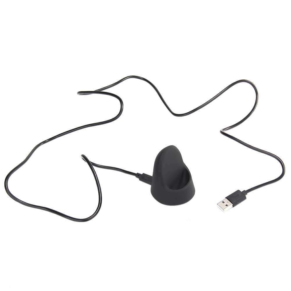 Portable Wireless Cradle Charger With USB Cable For Motorola Moto360 / 2nd Gen Smartwatch - Black
