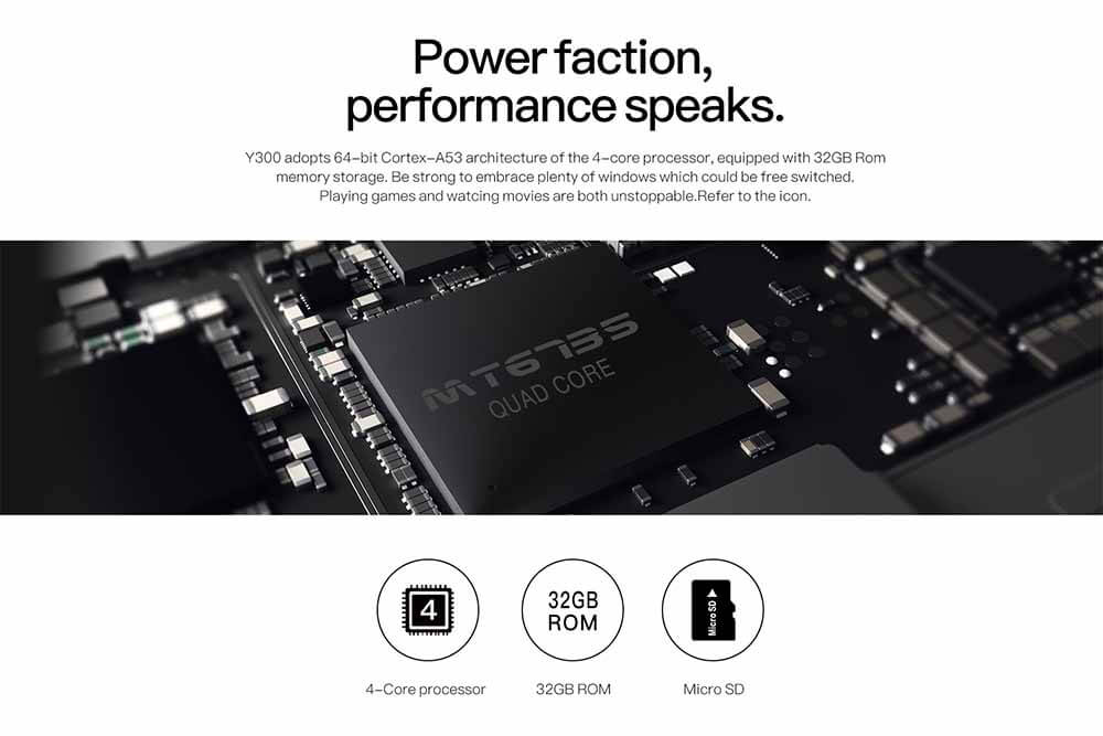 [HK Stock]DOOGEE Y300 5.0inch IPS HD 4G LTE Android 6.0 Smartphone 64-Bit MTK6735 Quad Core 2GB RAM  64GB Storage 13.0MP 5.0MP OTG - Silver