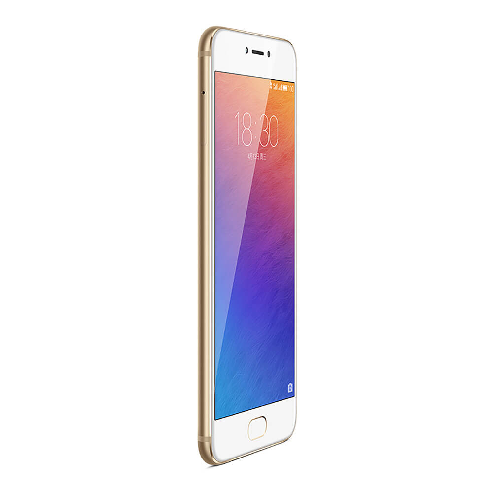 Meizu Pro 6 FHD 5.2 Inch Helio X25 MT6797T Deca Core Smartphone Android 6.0 4GB+32GB 5.0MP+21.16MP HI-FI Touch ID Type-C 3D Press Touch mCharge 3.0 - Gold