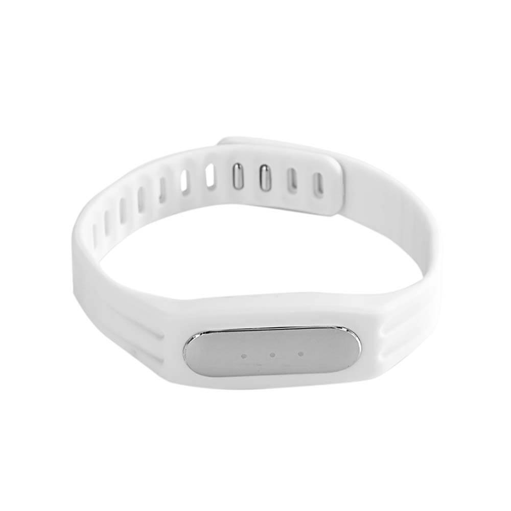 New Replaceable TPE Strap for Xiaomi Miband / 1S Mi Bracelets - White