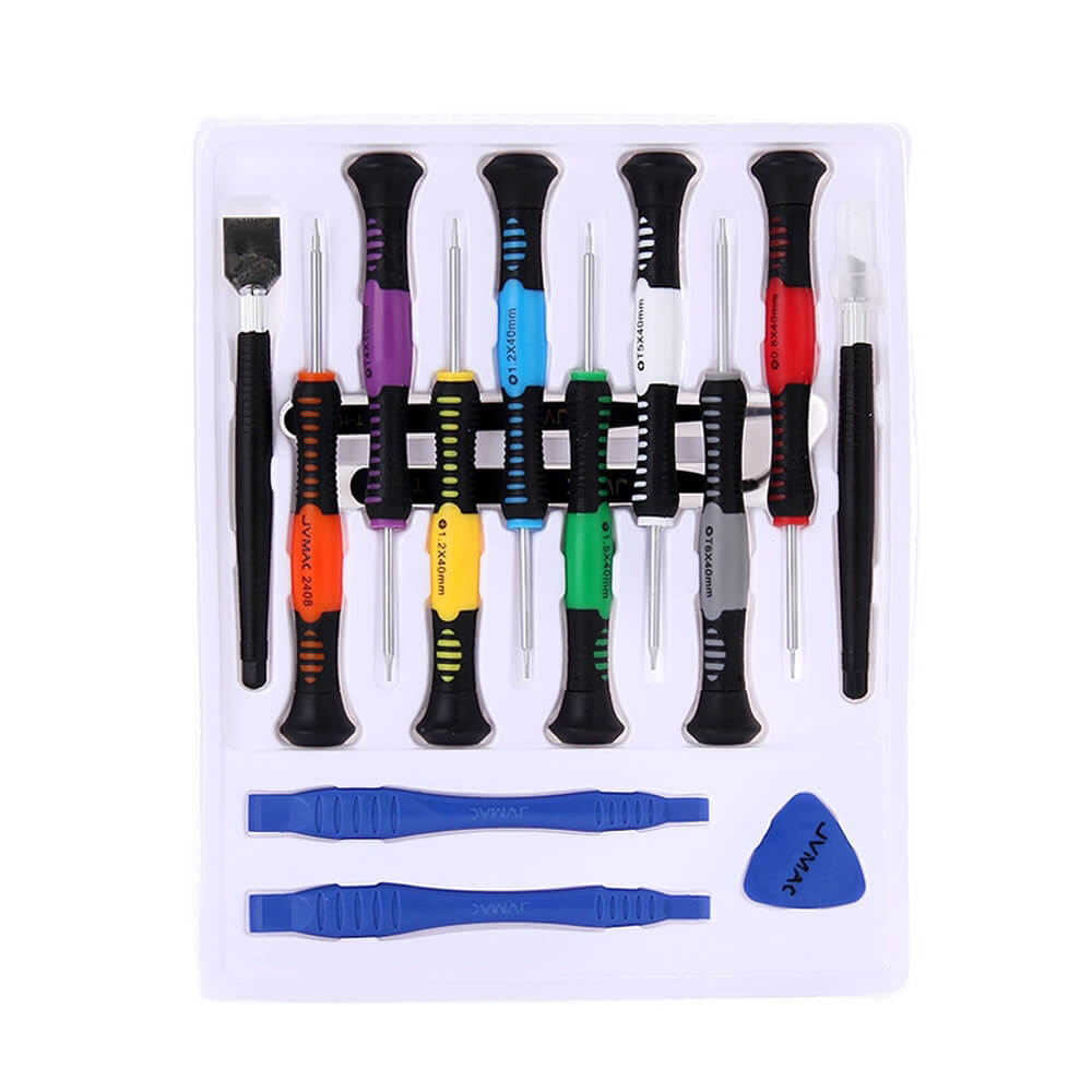 JVMAC 2408A 16 in 1 Toolset Screwdriver Repair Tools Kit Set For Mobile Phone/Electronics