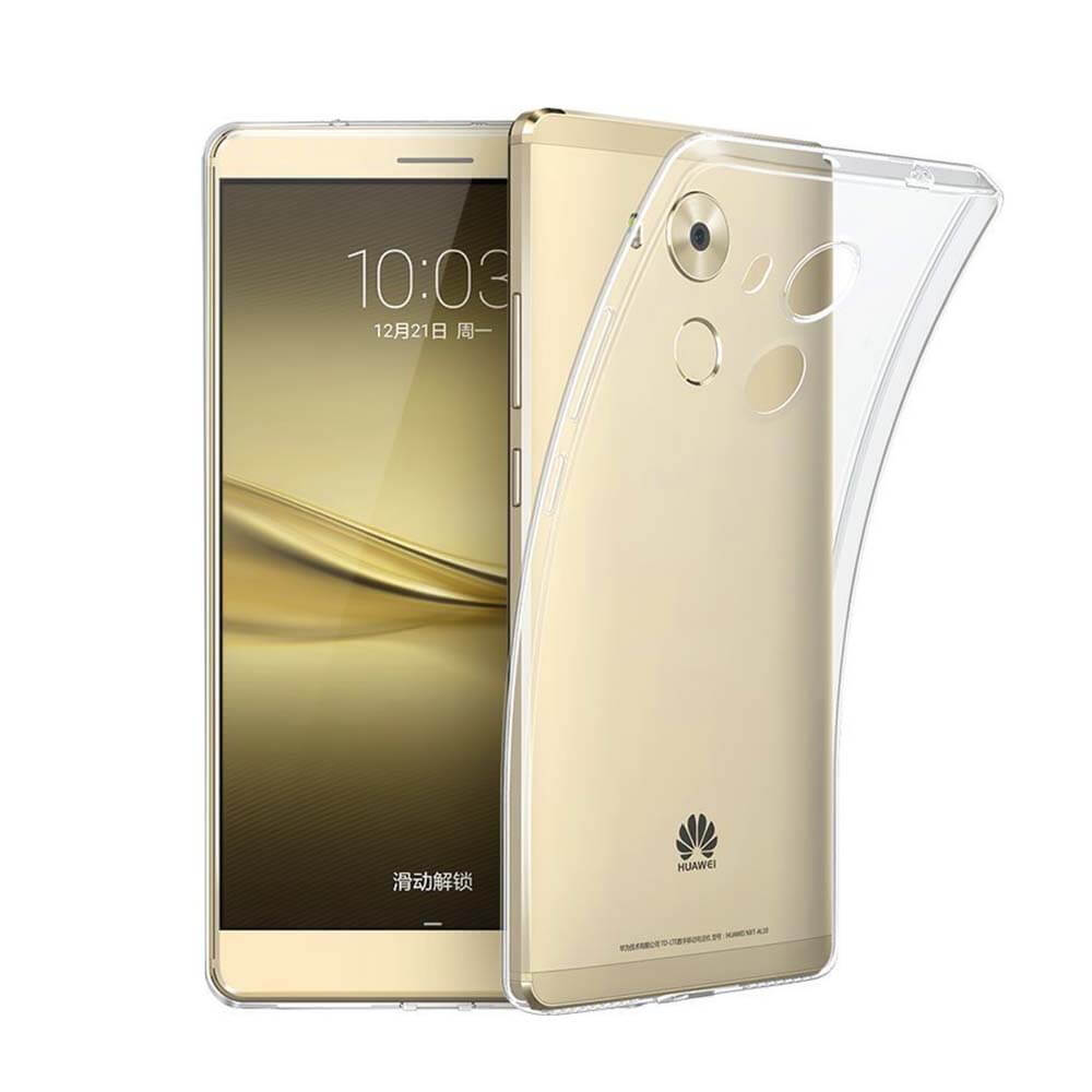 Silicon Back Cover High Quality Protective Soft Case Phone Shell For HUAWEI Mate 8 - Transparent