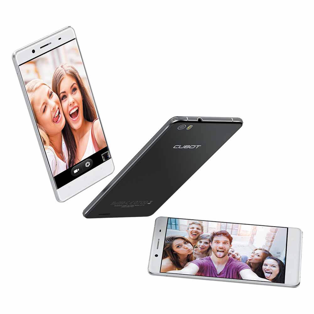 [HK Stock]CUBOT X17S 5.0inch FHD 4G FDD-LTE Android 5.1 3GB 16GB Smartphone 64bit MTK6735A Quad Core 8.0MP 16.0MP Ultra-thin OTG HotKnot - White