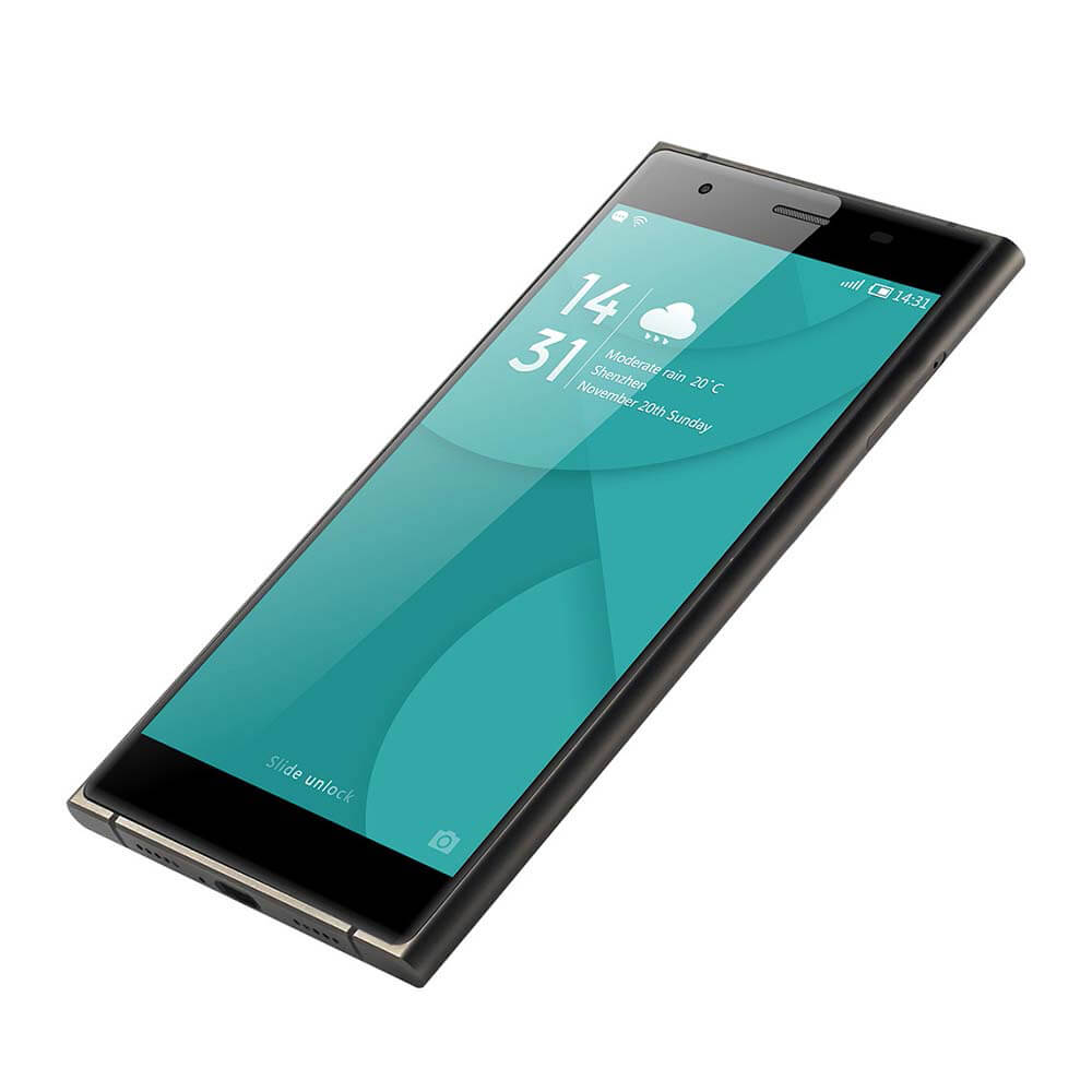 [HK Stock]DOOGEE Y300 5.0inch IPS HD 4G LTE Android 6.0 Smartphone 64-Bit MTK6735 Quad Core 2GB RAM 64GB Storage 13.0MP 5.0MP OTG - Black