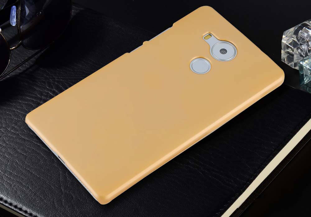 Back Case For HUAWEI Mate 8 Ultra-thin Silky Smooth Protective Phone Cover Shockproof Back Shell - Golden