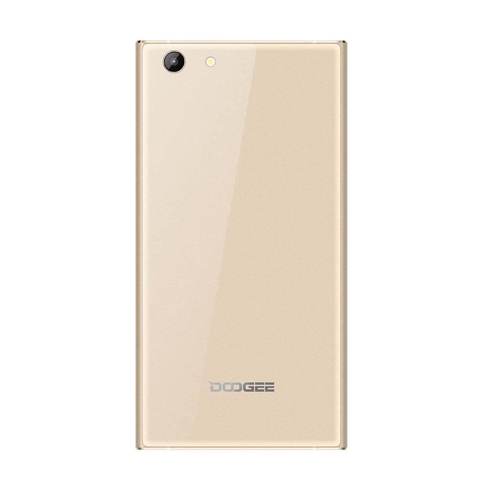 [HK Stock]DOOGEE Y300 5.0inch IPS HD 4G LTE Android 6.0 Smartphone 64-Bit MTK6735 Quad Core 2GB RAM 64GB Storage 13.0MP 5.0MP OTG - Gold