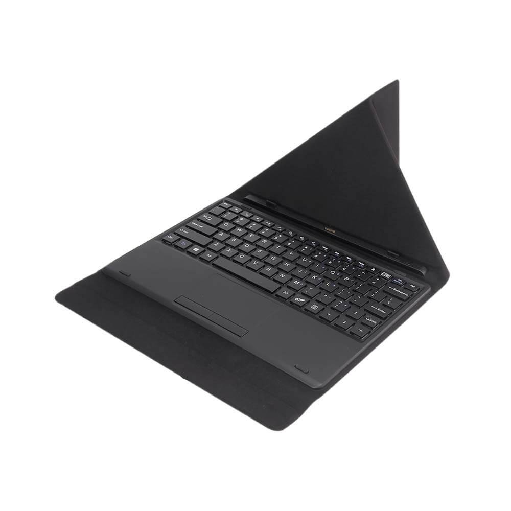 Cube iWork10 Tablet Magnetic Docking Keyboard With Foldable Stand Case - Black