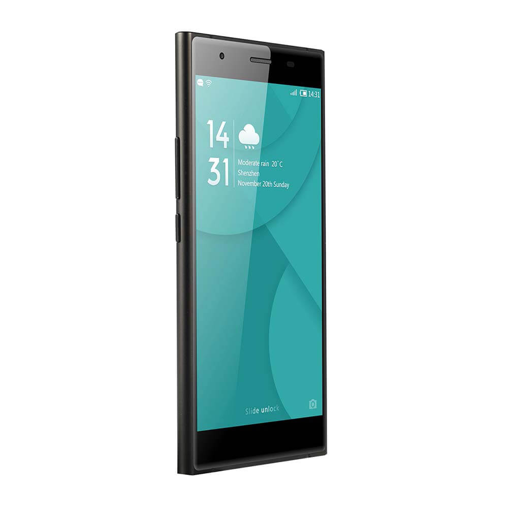 [HK Stock]DOOGEE Y300 5.0inch IPS HD 4G LTE Android 6.0 Smartphone 64-Bit MTK6735 Quad Core 2GB RAM 64GB Storage 13.0MP 5.0MP OTG - Black