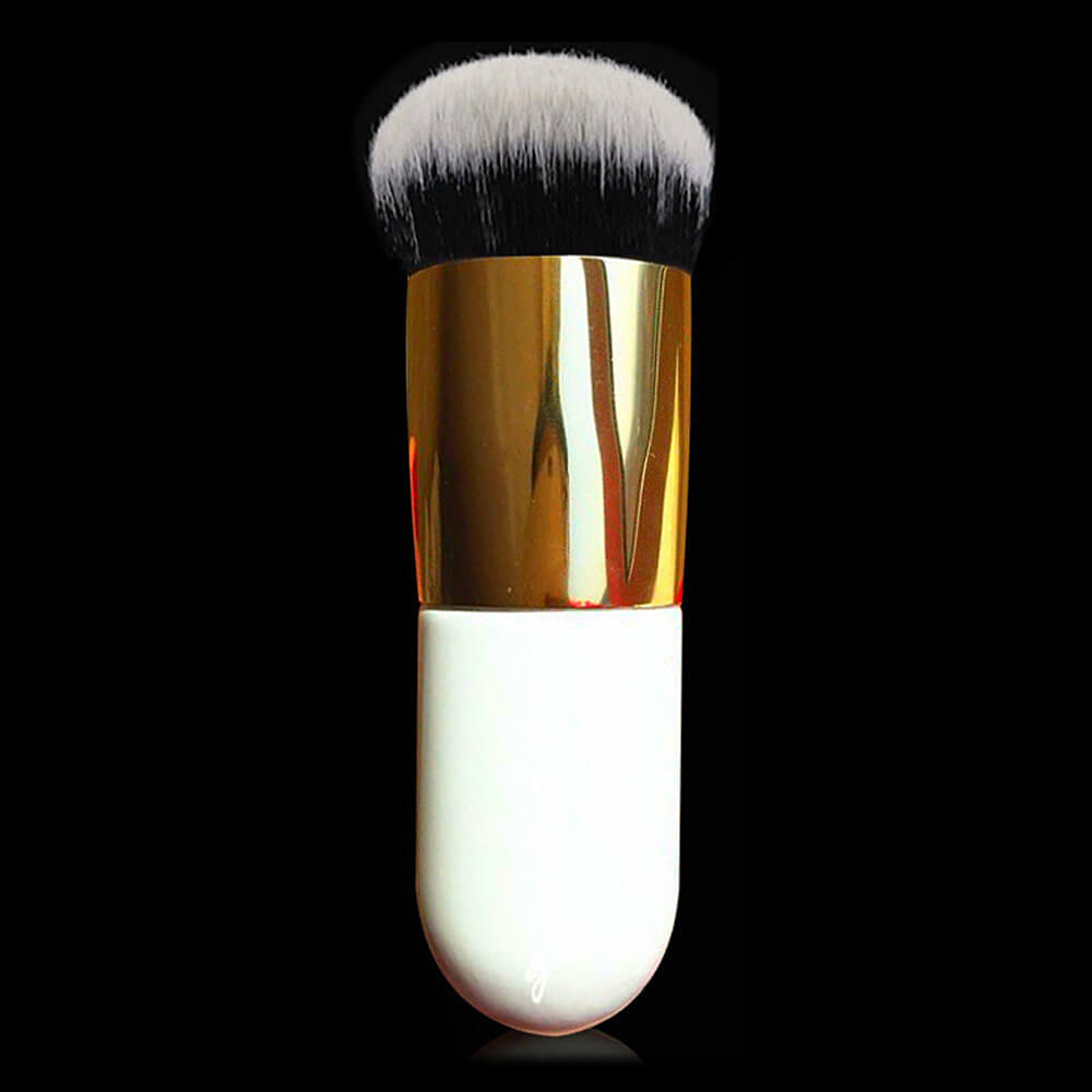Professional Makeup Brushes Foundation Brush BB Cream Make Up Tool - Gold