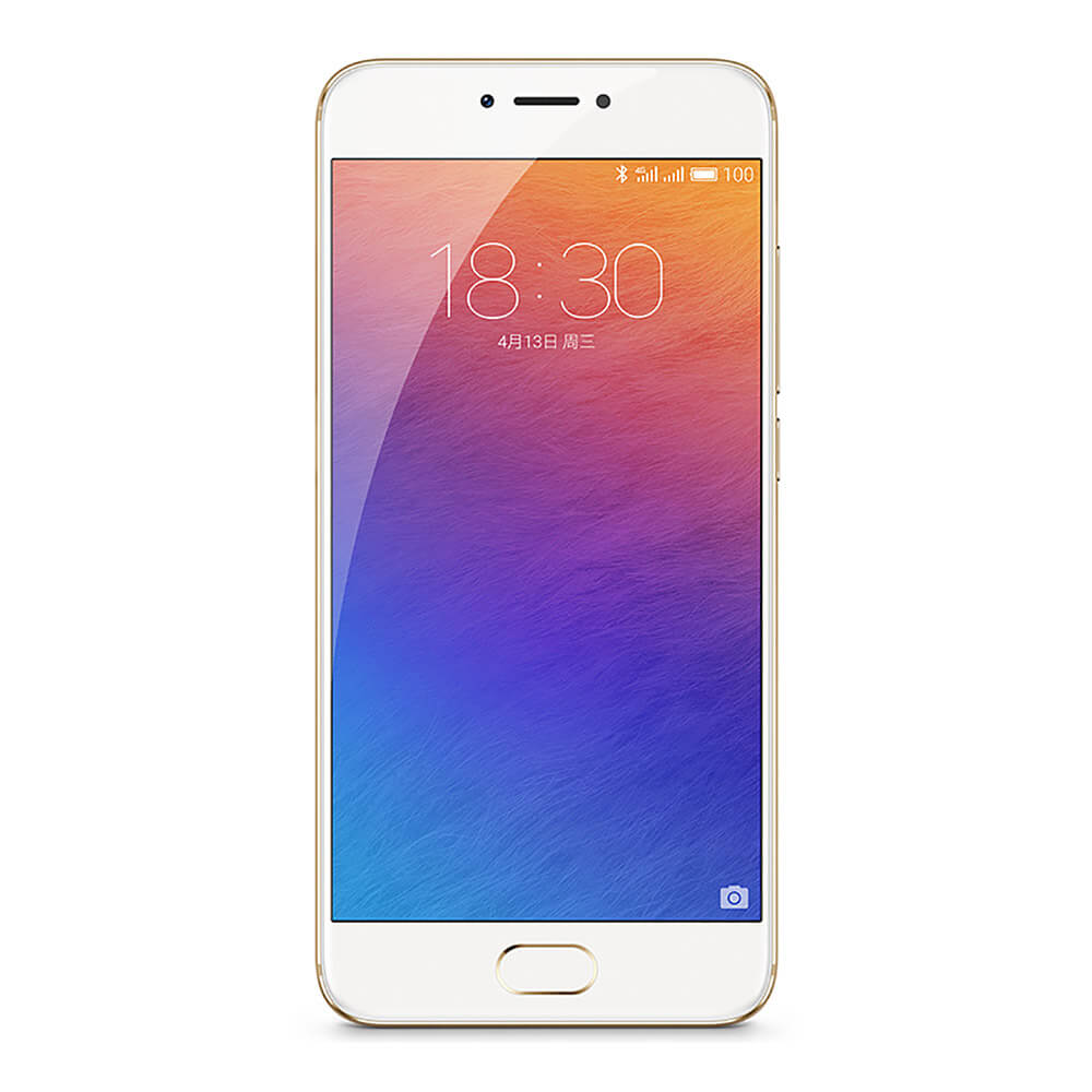 Meizu Pro 6 FHD 5.2 Inch Helio X25 MT6797T Deca Core Smartphone Android 6.0 4GB+32GB 5.0MP+21.16MP HI-FI Touch ID Type-C 3D Press Touch mCharge 3.0 - Gold