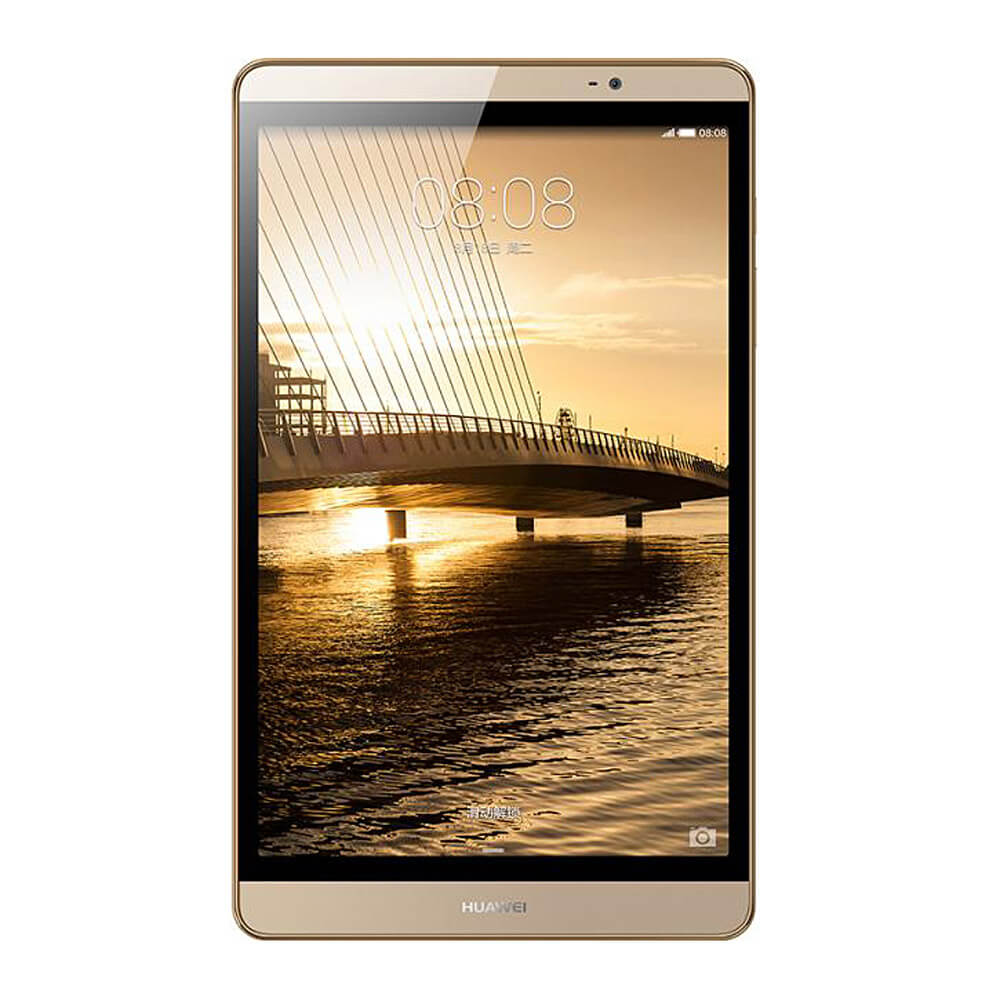 Huawei MediaPad M2 WiFi Tablet 8.0 inch 3GB/16GB Android 5.1 Hisillicon Kirin 930 Octa Core 2.0GHz IPS 1920*1200 GPS 2MP+8MP Cameras - Gold