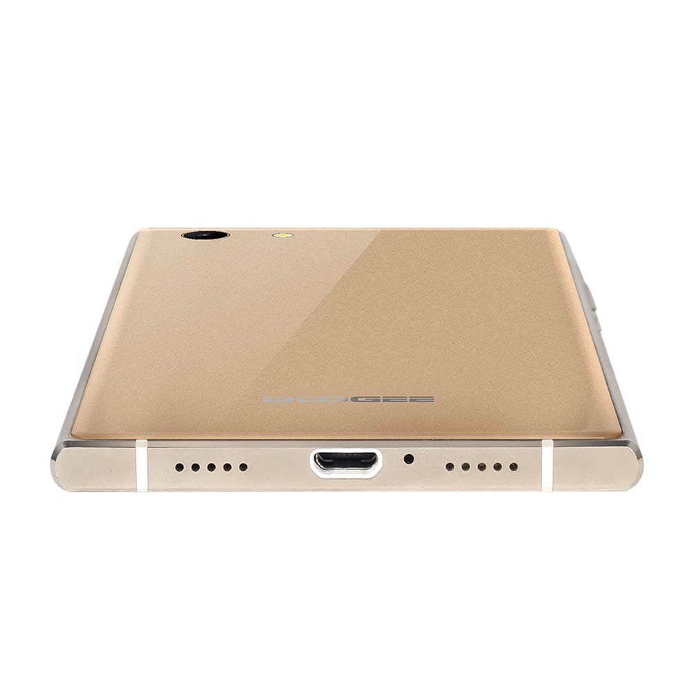 [HK Stock]DOOGEE Y300 5.0inch IPS HD 4G LTE Android 6.0 Smartphone 64-Bit MTK6735 Quad Core 2GB RAM 64GB Storage 13.0MP 5.0MP OTG - Gold