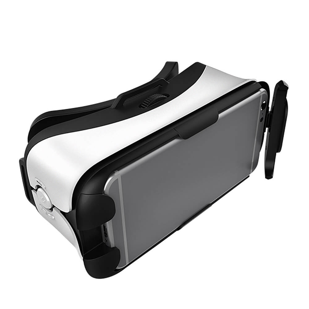 MOGAMAN VR-G571 3D Immersive Virtual Reality VR Headset FOV90 Focus Adjustable with 	Indirect Touch Button  for 4.7-5.5inch Smartphones