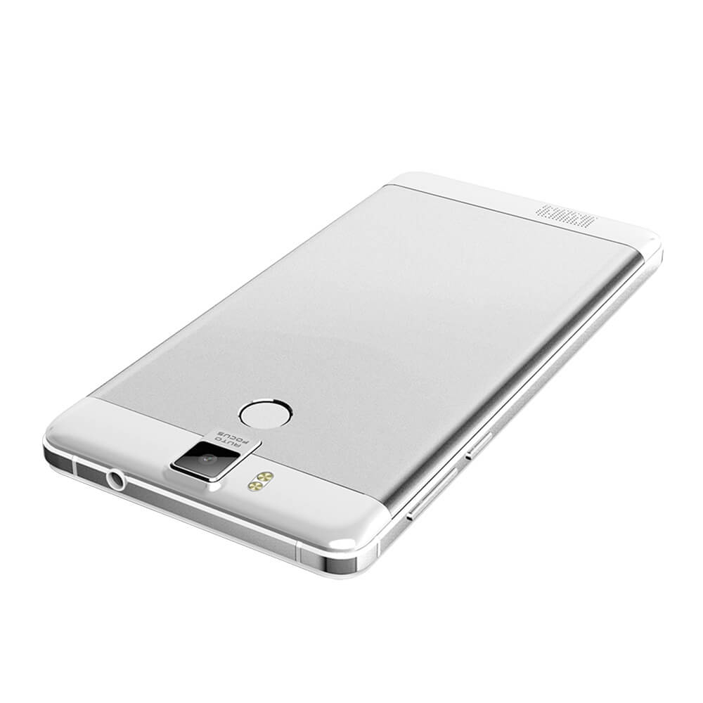 [HK Stock]OUKITEL K6000 Pro 5.5inch LTPS 2.5D FHD 4G 6000mAh Android 6.0 Smartphone 64-Bit MTK6753 Octa Core 3GB 32GB 16.0MP Touch ID Flash Charge OTG - White