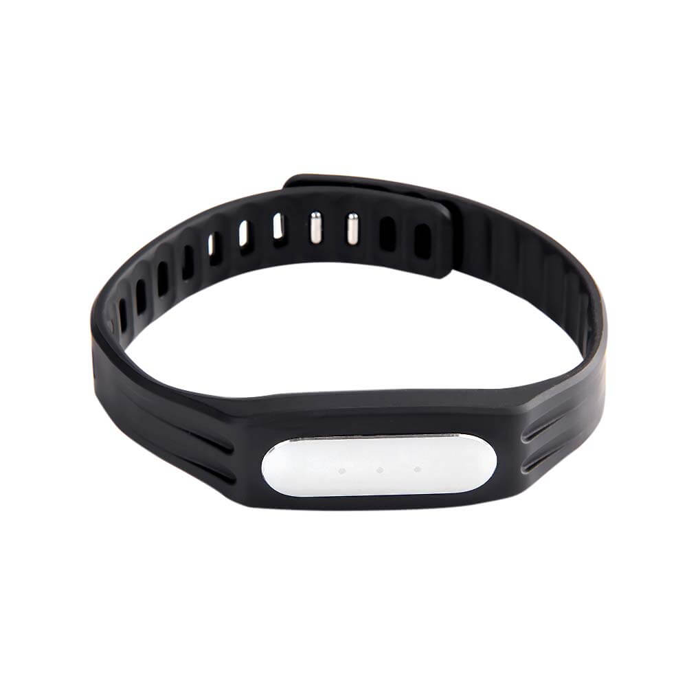 New Replaceable TPE Strap for Xiaomi Miband / 1S Mi Bracelets - Black