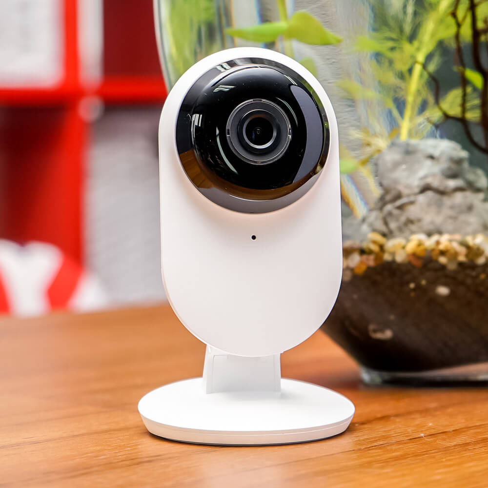 [HK Stock] Official EU Edition YI Home Camera 2 with 32GB Micro SD  FHD1080P Ambarella S2LM/ 130 Wide Angles Gesture Recognition Human Detection Yi Smart WiFi Camera 2 - White