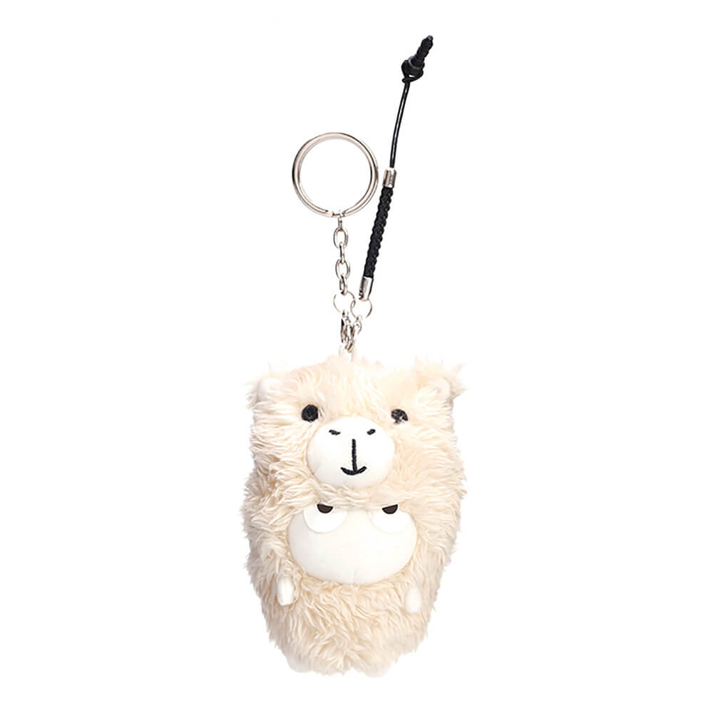 Xiaomi MiTu Rabbit Alpaca Muppets Dolls Key Chain 8CM Phone Decoration Accessories
