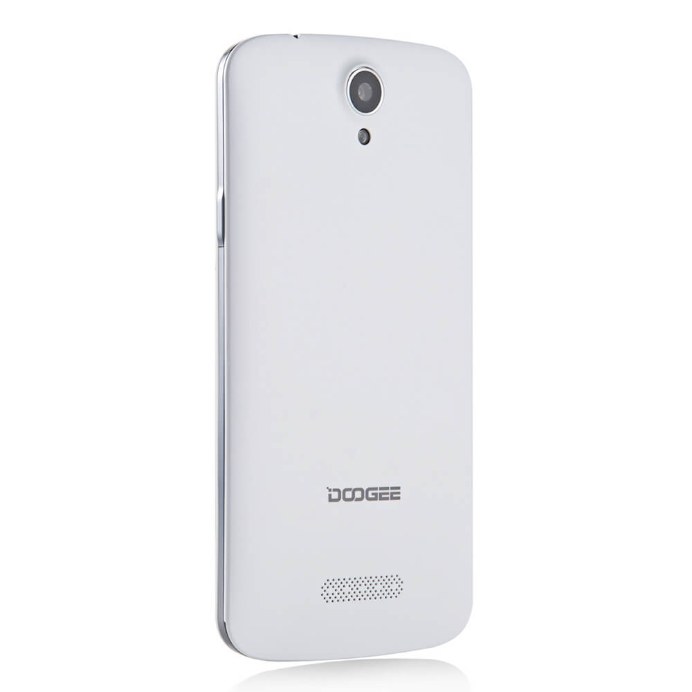 [HK Stock] Doogee X6 5.5inch HD 1280x720 Android 5.1 Smartphone MTK6580 Quad Core 8.0MP 1GB RAM 8GB ROM Dual SIM - White