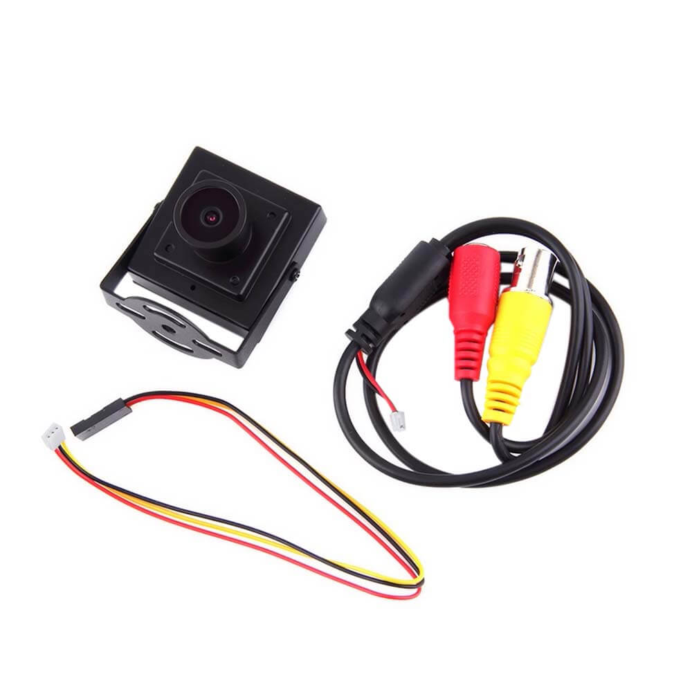 Mini HD 700TVL 2.1mm Wide Angle Lens CCTV Security FPV Camera NTSC