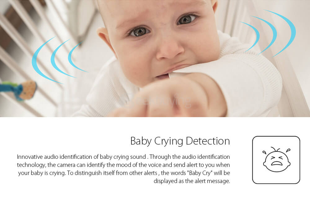 [HK Stock] Official EU Edition Yi Home Camera 2 FHD 1080P Ambarella S2LM 130 Wide Angles Gesture Recognition Human Detection Yi Smart WiFi Camera 2 - White