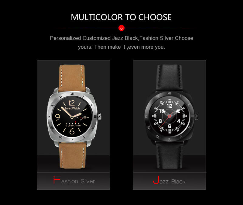 Makibes Wear HR MTK2502C Heart Rate Monitor Smart Watch Bluetooth 4.0 Gesture Control Siri Function For Android iOS - Black