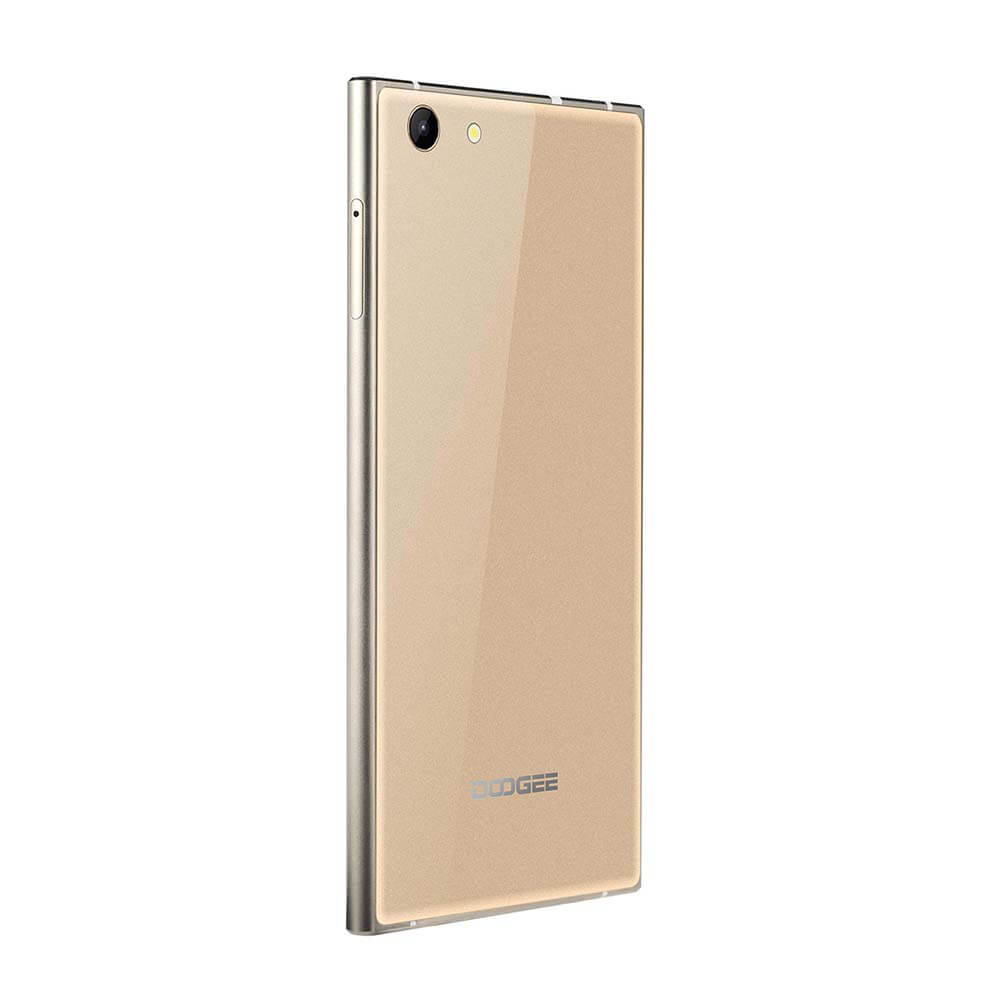 [HK Stock]DOOGEE Y300 5.0inch IPS HD 4G LTE Android 6.0 Smartphone 64-Bit MTK6735 Quad Core 2GB RAM 64GB Storage 13.0MP 5.0MP OTG - Gold