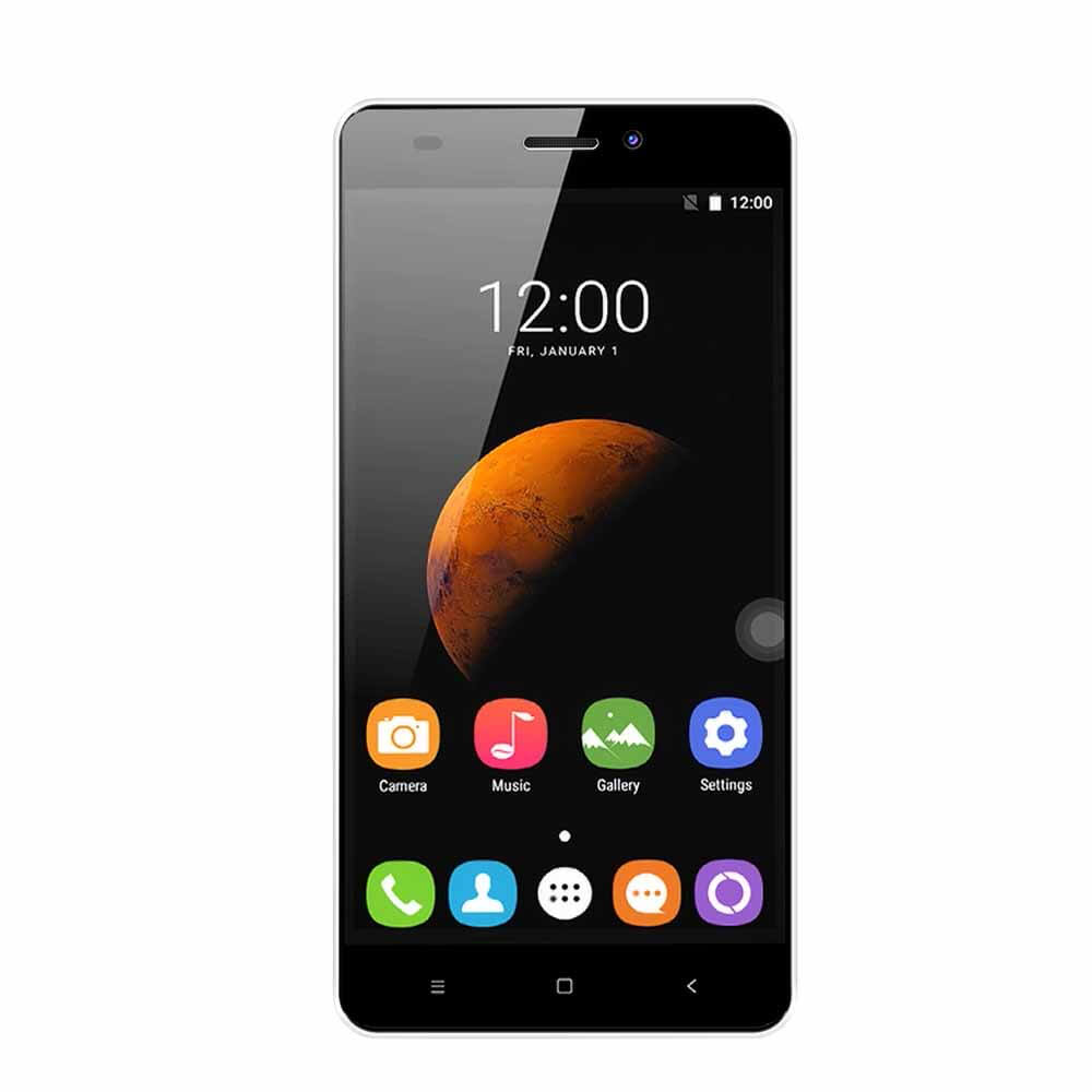 [HK Stock]OUKITEL C3 5.0 Inch HD Screen Android 6.0 MT6580A 3G Smartphone 1GB RAM 8GB ROM Quad Core 1.3GHz 8.0MP Camera WIFI GPS - White