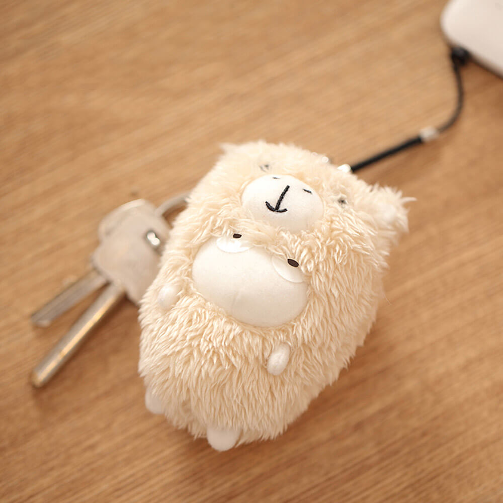 Xiaomi MiTu Rabbit Alpaca Muppets Dolls Key Chain 8CM Phone Decoration Accessories