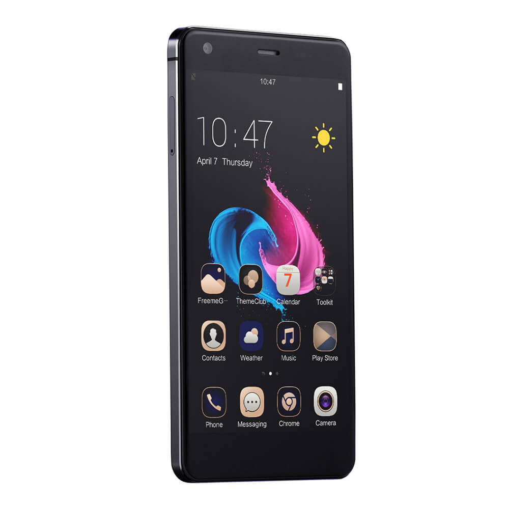 [Package B]UHANS S1 5.0 Inch 2.5D HD 4G LTE Freeme 6.1OS Android 6.0 3GB 32GB Smartphone(Black) + Leather Case(Black) +Soft Case + Screen Protector