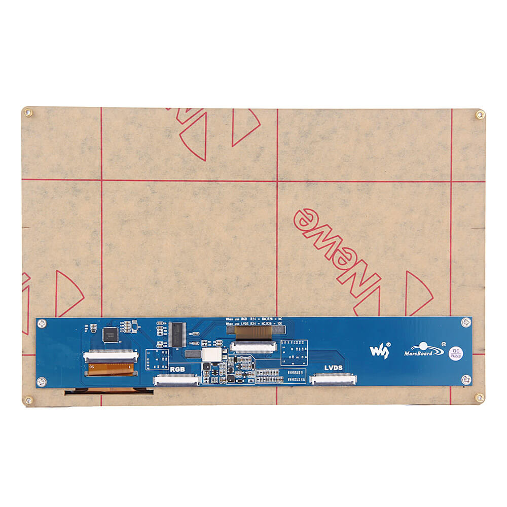 10.1 inch Capacitive Touch Screen LCD 1024*600 HDMI with Bicolor Case for Raspberry Pi/BB BLACK/PC Systems - EU