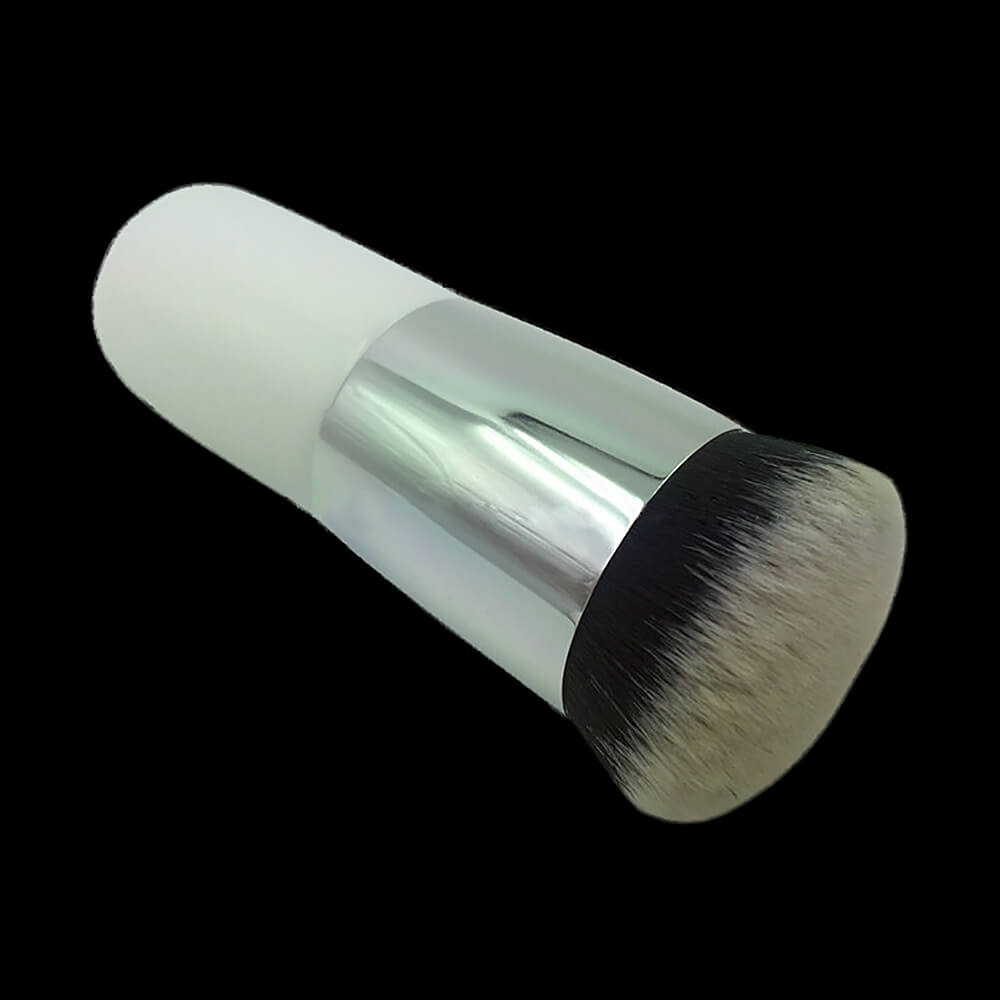 Professional Makeup Brushes Foundation Brush BB Cream Make Up Tool - Silver