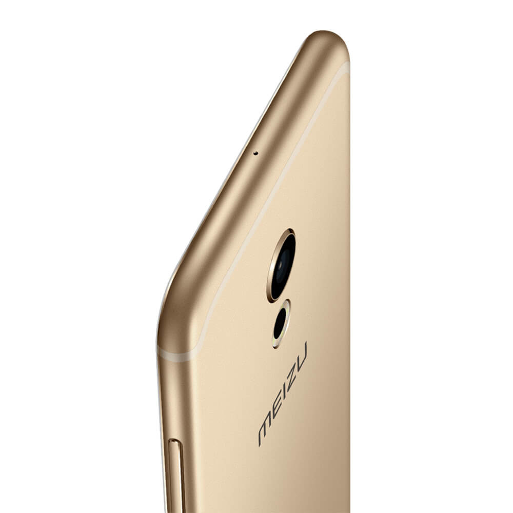 Meizu Pro 6 FHD 5.2 Inch Helio X25 MT6797T Deca Core Smartphone Android 6.0 4GB+32GB 5.0MP+21.16MP HI-FI Touch ID Type-C 3D Press Touch mCharge 3.0 - Gold