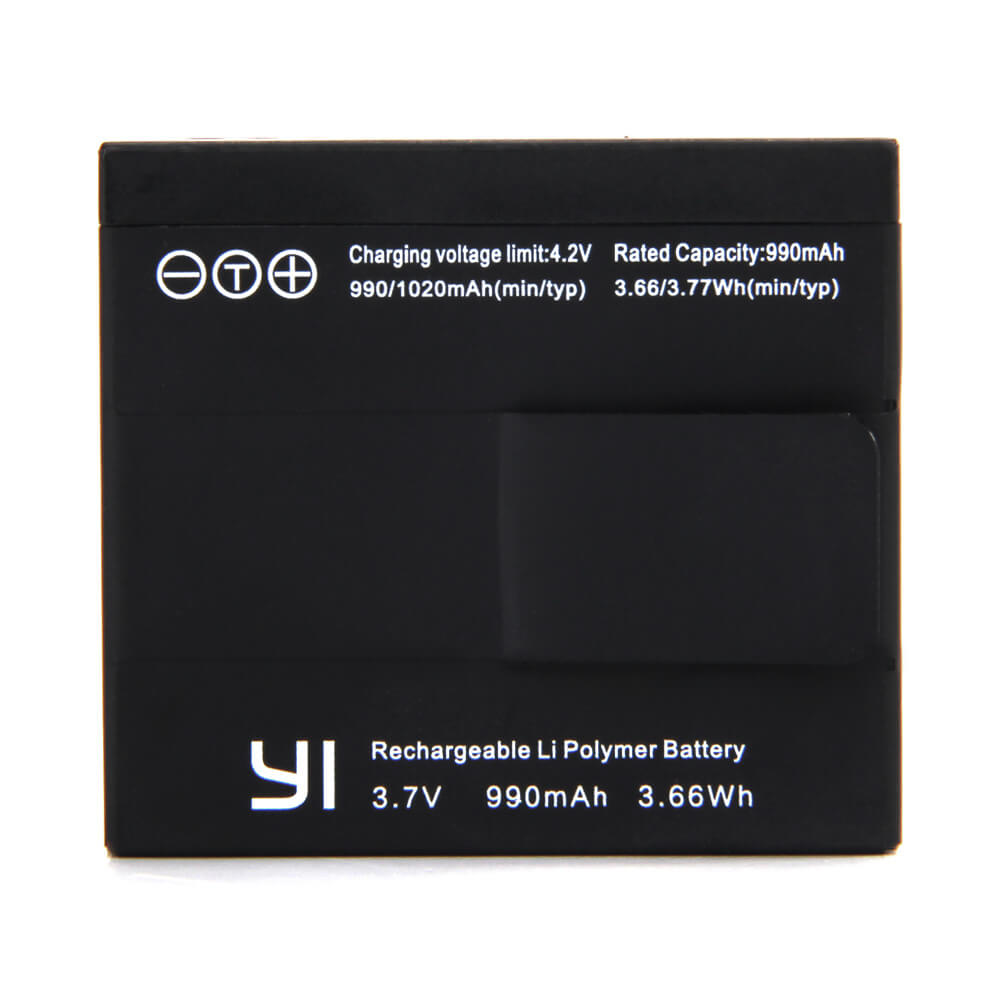 [UK Stock] [Official International Edition] Original Xiaoyi Yi 4.2V 1020mAh Li-ion Battery for Xiaoyi Yi Action 1 Camera Camcorder