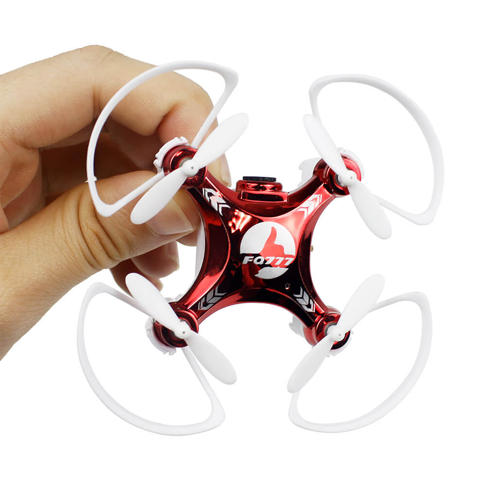 FQ777-954D WIFI FPV Camera Altitude Hold Mode 3D Flip 6-AXIS GYRO RC Nano Quadcopter BNF - Red