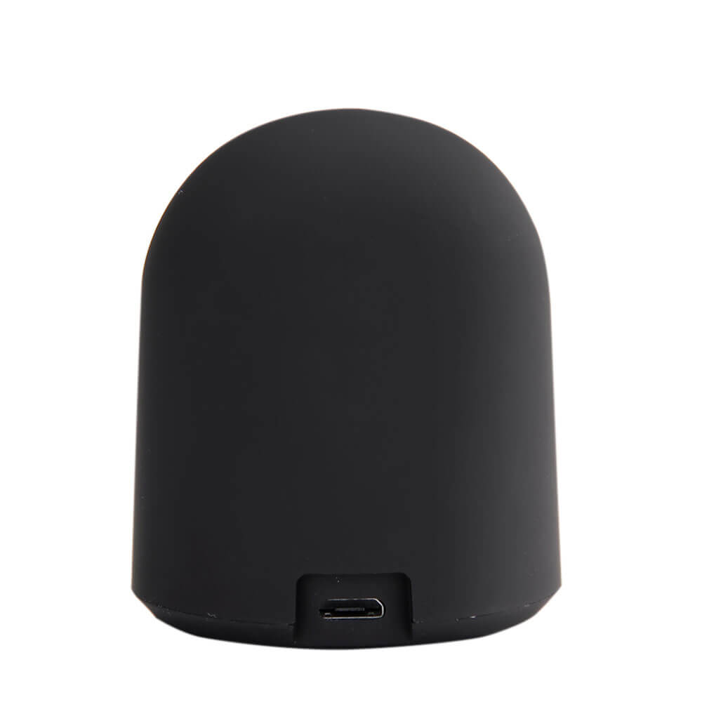 Portable Wireless Cradle Charger With USB Cable For Motorola Moto360 / 2nd Gen Smartwatch - Black