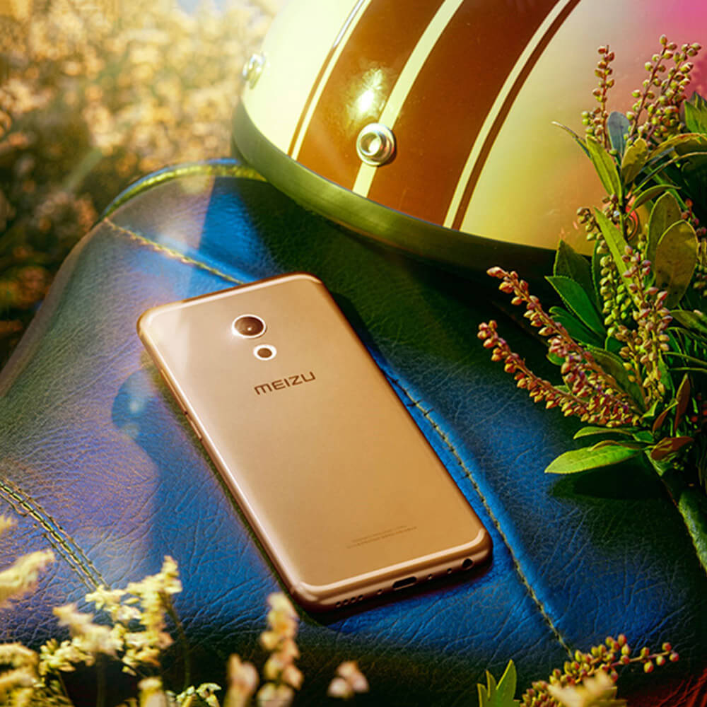 Meizu Pro 6 FHD 5.2 Inch Helio X25 MT6797T Deca Core Smartphone Android 6.0 4GB+32GB 5.0MP+21.16MP HI-FI Touch ID Type-C 3D Press Touch mCharge 3.0 - Gold