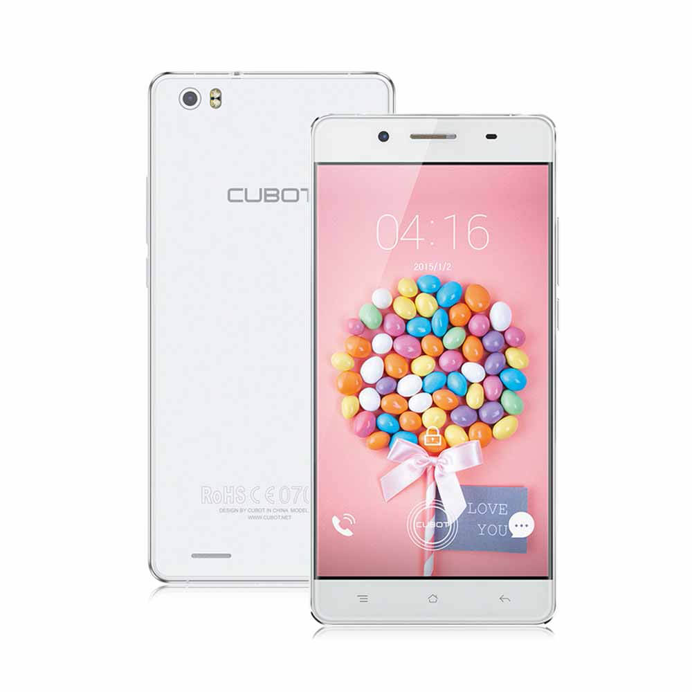 [HK Stock]CUBOT X17S 5.0inch FHD 4G FDD-LTE Android 5.1 3GB 16GB Smartphone 64bit MTK6735A Quad Core 8.0MP 16.0MP Ultra-thin OTG HotKnot - White