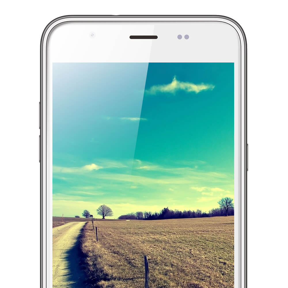 Blackview Ultra Plus/A6 Plus 5.5inch 4G LTE HD Android 5.1 Smartphone 64-Bit MT6735 Quad Core 2GB RAM 16GB ROM 5.0MP 13.0MP 3180mAh OTG - Silver