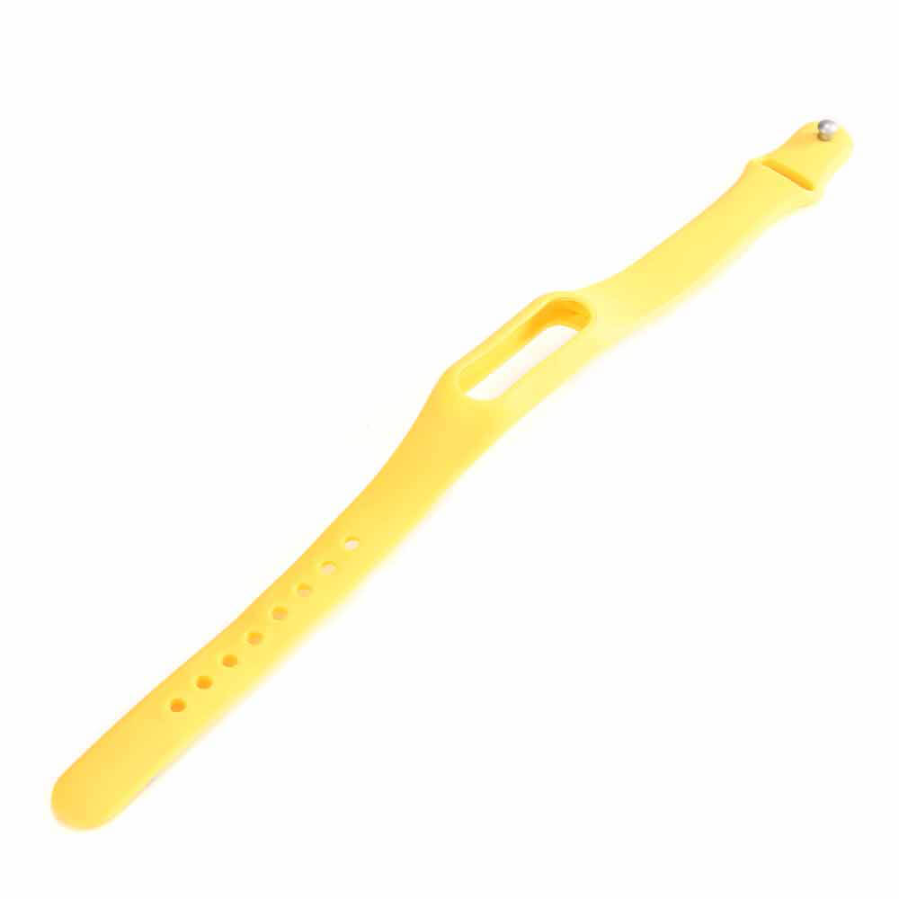 New Replaceable Xiaomi Miband / 1S TPE Strap - Yellow